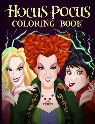 This is a free printable so you can print out as many as you would like for tons of fun for the whole family! Hocus Pocus Coloring Book Hocus Pocus Crayola Creativity Coloring Books For Adult On The Go Book Jo Hirashima 9798562907783 Amazon Com Books