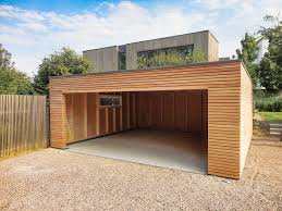 Assembled Double Garage 6 3 X 6 3 M Hagen Wooden Garages And Carports Refere Assembled Carports Double G In 2020 Garage Aus Holz Holzgarage Doppelgarage
