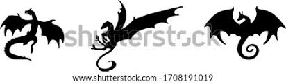 This dragon can be interpreted as friendly or fierce depending on how it's used. Chinese Dragon Illustration Outline Dragon Silhouette Png Stunning Free Transparent Png Clipart Images Free Download