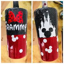 A cheerful anthropomorphic mouse, mickey made his first public appearance in steamboat willie, on november 18, 1928. Mickey Glitter Disney Tumbler Yeti Cup Designs Glitter Tumbler Cups Tumbler Designs
