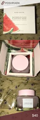 Sephora Watermelon Glow Sleeping Mask New In Box Birthday Gift Never Used Glow Recipe From Sephora Watermelon Glow Sleeping Mask My Posh Picks Water