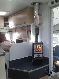 50 Best Camper Van Interior Ideas Decoratoo Mini Wood Stove Small Wood Stove Small Stove