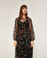 Maybe you would like to learn more about one of these? Buy Floral Embroidered Dress Zara Off 73