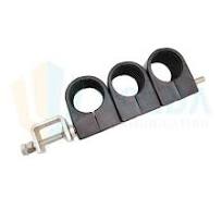 Cable Clamp for 1 5/8 inch, Three Way, Telecom Supplier - Volda