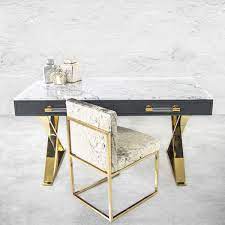 Concept for social media, bussines, freelance work. Cape Town Marble Top Desk With Drawers Modshop