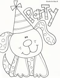 Puppy birthday cakes unique birthday cakes dog cakes daschund dachshunds fondant dog lovers cake decorating muffins. Pet Birthday Coloring Pages Doodle Art Alley