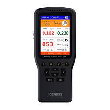Igeress air detector can monitor formaldehyde (hcho), volatile organic compounds (tvoc), pm 2.5, pm 10. Amazon Com Air Quality Monitor Igeress Indoor Air Pollution Tester For Formaldehyde Tvoc Pm2 5 Pm1 0 Pm10 Temperature And Humidity Real Time Home Air Quality Detector Meter Colorful Lcd Screen Home Improvement