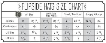 Head Size Chart Flipside Hats