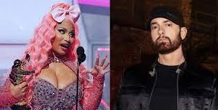 Nicki Minaj brags about having Eminem on her debut album