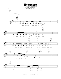 Evermore From Beauty And The Beast By Josh Groban Ukulele Guitar Instructor
