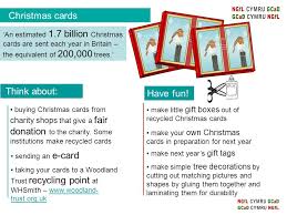 Nine out of every ten households buy greeting cards each year. January February Nature Animals Nature Plantswinter Weather Eco Friendly Actions Recycle Your Christmas Tree Recycle Your Christmas Cards Food Ppt Download