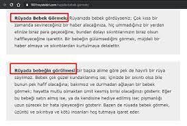 ruyada bebek gormek neye isarettir diyanet ruya tabirleri sozlugu isaretler bebek ruya