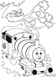 Thomas the train coloring pages can help children grow their love for trains and all of the places in the world. Drawing The Trein Percy In The Wood Coloring Page