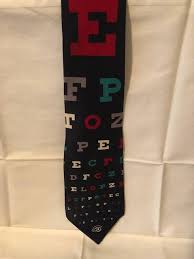 Eye Chart Necktie Vicky Davis