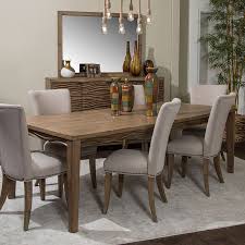 Equal parts fashion and function, the dining table offers two adjustable shelves for decoration or organization. Del Mar Sound Extension Rectangular Dining Table Aico Furniture Furniture Cart