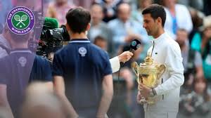 Novak djokovic is a serbian professional tennis player. Novak Djokovic Wimbledon 2019 Winner S Speech Youtube