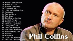 Here you will find the list of songs, albums, lyrics by phil collins. 20 Hits Songs Of Phil Collins Collection Phil Collins Top Hits Youtube