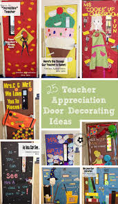 Here, five ideas that can all easily be delivered to all types of teachers—and no, there's not a single mug on this. 25 Teacher Appreciation Door Ideas Onecreativemommy Com