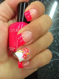 Simple And Sweet Nail Arts For Beginners With Images Bright Nail Designs Nails