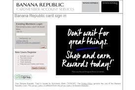 Eservice Bananarepublic Com Banana Republic Credit Card Login Credit Card Cards Cards Sign