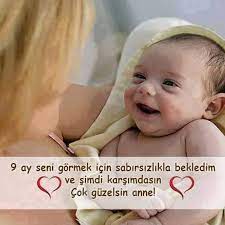 cok guzelsin anne bebek sozleri bebek geliyor yenidogan resimleri
