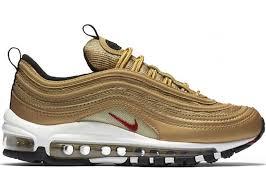 I Just Listed An Ask For The Air Max 97 Metallic Gold 2017 On Stockx Nike Air Max For Women Nike Air Max 90 Black Nike Sneakers Women