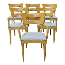 Set Of 6 Mid Century Modern Heywood Wakefield Champagne Dogbone Dining Chairs In 2020 Dining Chairs Heywood Wakefield Dining Midcentury Modern Dining Chairs