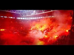 Sportsman with ball in helmet on stadium in action. Welcome To Hell Ali Sami Yen Hell Galatasaray Istanbul Youtube