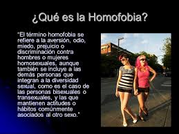 Debemos estar informados y saber que todos debemos combatir la homofobia real. Homosexualidad En La Escuela Ppt Descargar