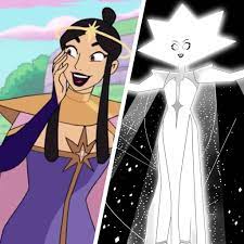 White Diamond and Castaspella from She Ra must shop at the same mall... :  r/stevenuniverse