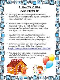 N S Adli Kullanicinin Ev Etkinlikleri Panosundaki Pin 2020 Evde Egitim Ogretim Evde Okul Oncesi