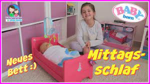 Unsere mitarbeiter haben es uns zur bettgestells obersten aufgabe gemacht, ware verschiedenster variante. Mittagsschlaf Fur Baby Born Puppenmama Ava Legt Ihre Baby Born Ins Neue Bett Youtube