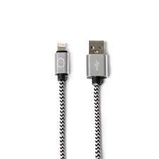 Charging Cable Usb C Apple Lighting Black White Decovry Com
