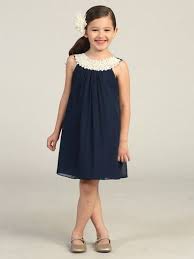 платья на выпускной 4 класс 10 11 лет купить Pearl Neck Navy Chiffon Dress Girls Sizes 4 16 Flower Girl Dresses Navy Flower Girl Dresses Navy Chiffon Dress