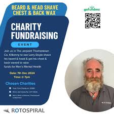 Larry's Beard and Head Shave Fundraising Event