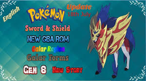 Update Pokemon Sword And Shield Gba Beta 7 0 Galar Region Galar Forms Pokemon Gba Shield