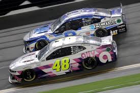 Johnson tapped busch into a spin during thursday night's first duel qualifying race, causing damage that meant the joe gibbs racing toyota could only. Photos Jimmie Johnson Through The Years Nascar Com