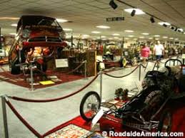 They're rocket bombs, fired horizontally. Big Daddy Don Garlits Museum Of Drag Racing Ocala Florida