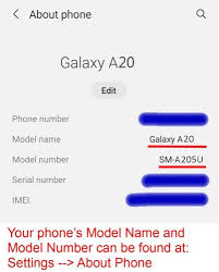 Unlocked Samsung Galaxy A20 A205U A205F/Ds Mobile Phone 1Sim&2Sim 6.4