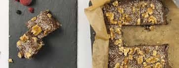 Raw Vegan Chia Brownies Mit Ganache Foodspring Magazine De Recette En 2020 Brownie Noix Brownie Repas D Entrainement