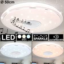 Deckenlautsprecher sind unauffällig & sparen platz. Led Decken Lampe Ess Zimmer Bluetooth Lautsprecher Tages Licht Lampe Sternen Effekt Globo 41386 24l Etc Shop