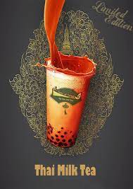 3 Limited Flavore Bubble Tea Thai Milk Tea Tea