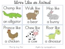 Move Like An Animal Cards Are Great To Use With Children In Order To Enhance Cognition Motor Plann Animal Activities For Kids Animal Movement Animal Lessons