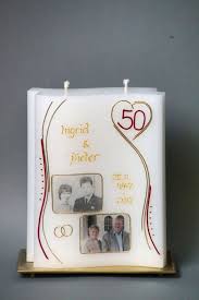 Kerze 15 cm goldene ringe hochzeitskerze. Kerze Zur Goldenen Hochzeit Mit 2 Foto Silkes Kerzenladen