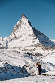 Matterhorn Winter Elopement In Zermatt Switzerland Matterhorn Royal Caribbean Cruise Zermatt