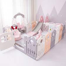 Baby Safety Playpen For Kids In 2021 Cozy Baby Room Baby Girl Play Room Baby Playpen