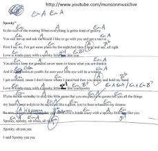 Blackbird Singing In The Dead Of Night Lyrics And Chords Spooky Em Guitar Chord Chart Lyrics And Chords Online Guitar Lessons Basic Guitar Lessons