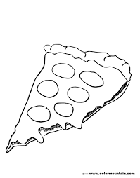 This pizza toppings coloring page shows more pizza toppings to choose from depending on your favorite. Online Coloring Pages Coloring Page A Slice Of Pizza Food Download Print Coloring Page