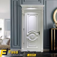 Penggunaan pintu teralis hampir selalu didasari oleh alasan keamanan. Pintu Kamar Minimalis Warna Putih Mewah Fasa Furniture Jepara Fasa Furniture Jepara