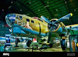 Shoo Shoo Baby Is The Name Of A B 17 Flying Fortress In World War Ii Preserved And On Public Display At Wright Patterson Afb Stock Photo Alamy